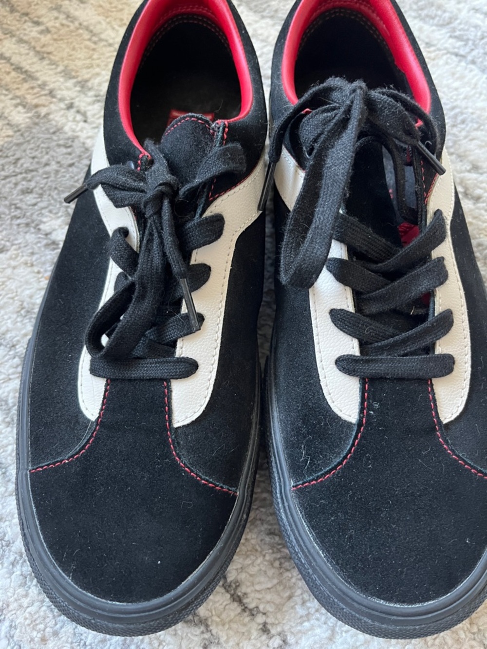 Vans Parker Szumowski Sneakers with Red Accent
